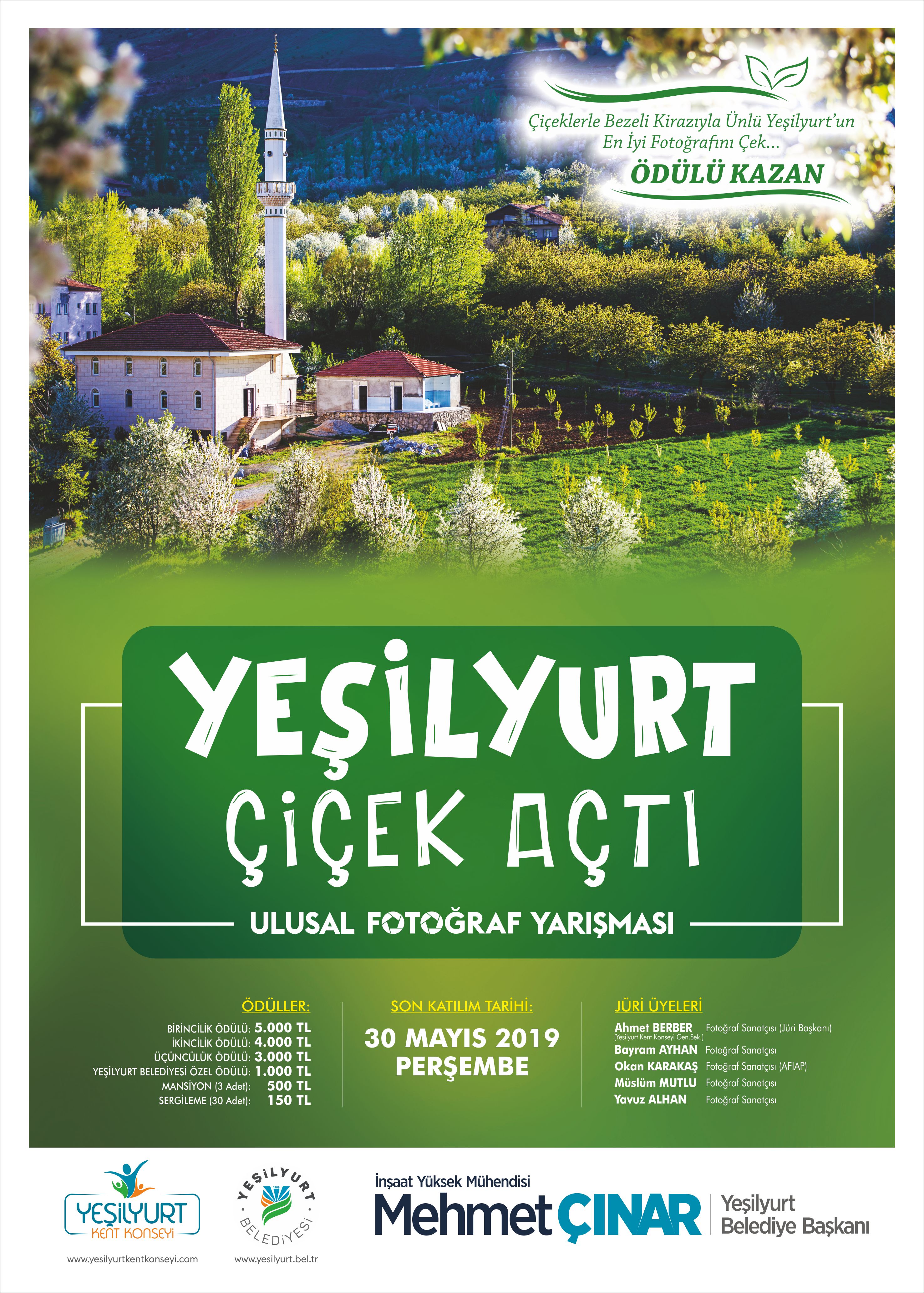 Yeşilyurt Çiçek Açtı Ulusal Fotoğraf Yarışması