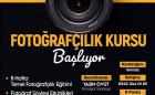 FOTOĞRAFÇILIK KURSU BAŞLIYOR
