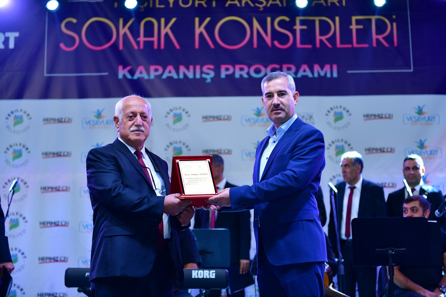 Yeşilyurt Akşamları Sokak Konserleri Kapanış Programı Renkli Anlara Sahne Oldu