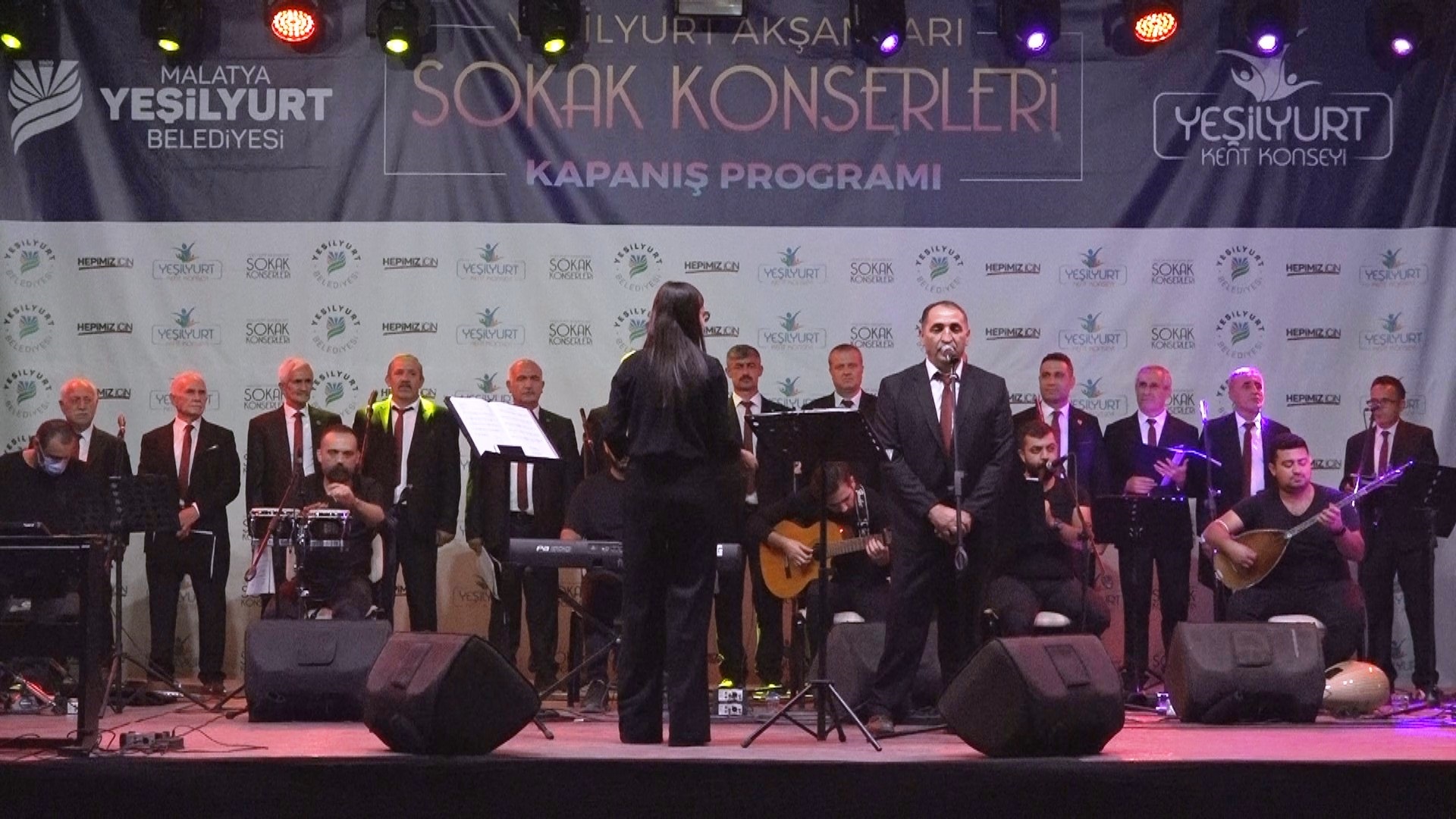 Yeşilyurt Akşamları Sokak Konserleri Kapanış Programı Renkli Anlara Sahne Oldu