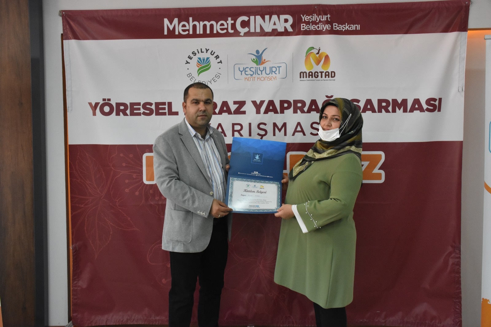 Coğrafi İşaret Tescilli Yöresel Kiraz Yaprağı Sarması Yarışması Kazananları Belli Oldu