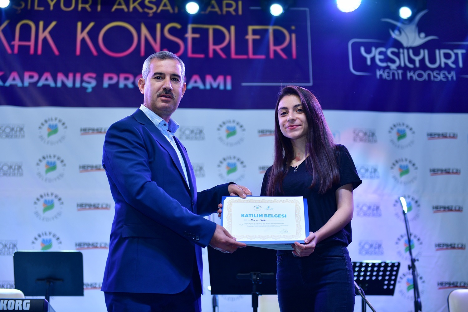 Yeşilyurt Akşamları Sokak Konserleri Kapanış Programı Renkli Anlara Sahne Oldu